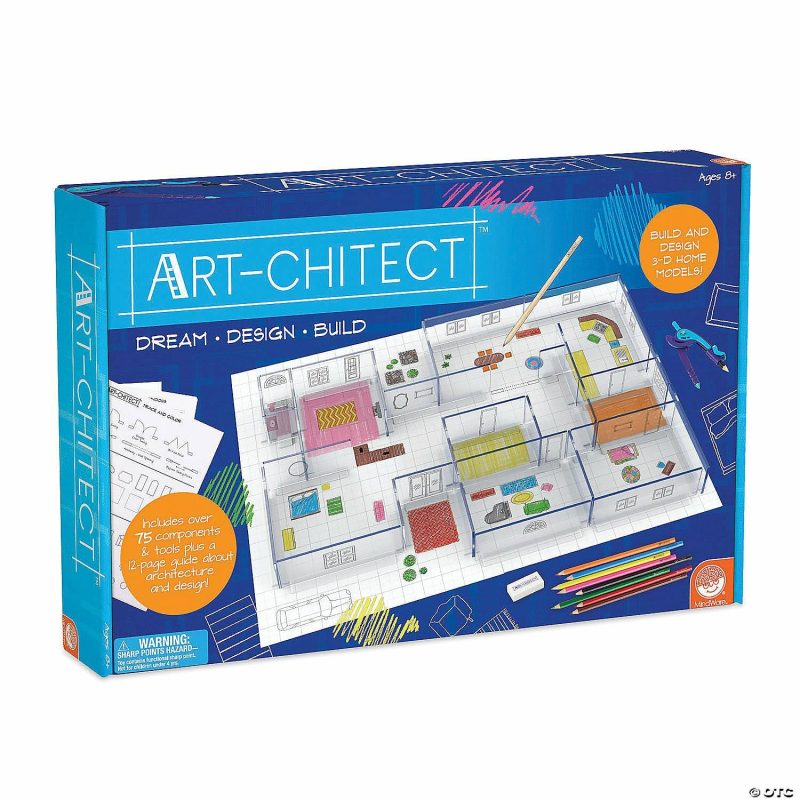 Architectural Toys | Art-Chitect 3-D Home Design Architecture Kit Architectural Toys Architectural Toys