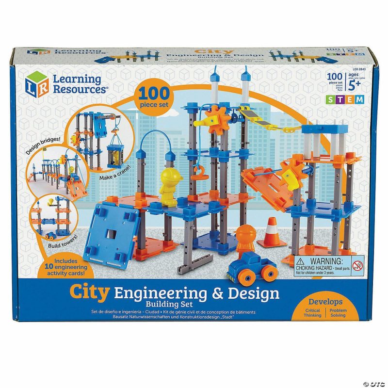 Architectural Toys | Learning Resources® City Engineering & Design Building Set Architectural Toys Architectural Toys