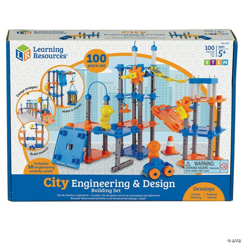 Architectural Toys | Learning Resources® City Engineering & Design Building Set Architectural Toys Architectural Toys