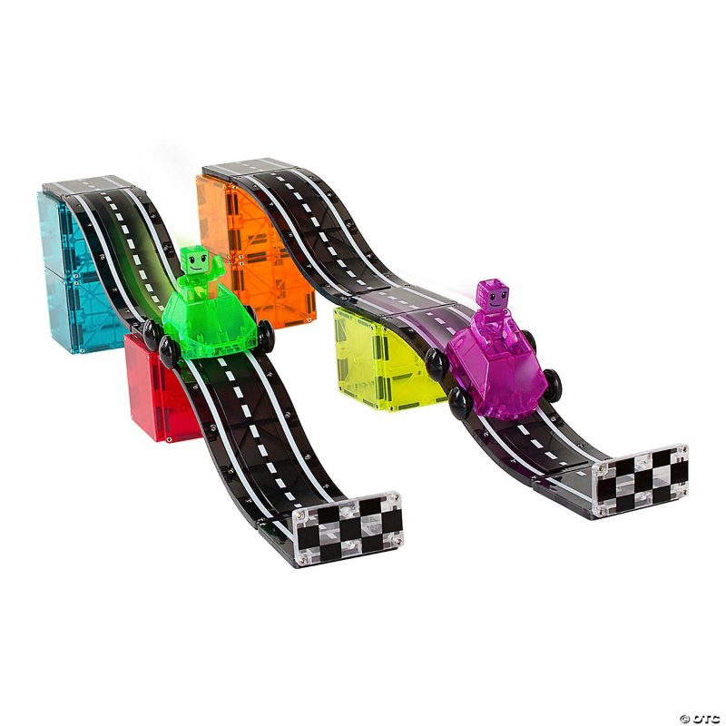 Architectural Toys | Magna-Tiles® Downhill Duo 40-Piece Magnetic Construction Set, The Original Magnetic Building Brand Architectural Toys Architectural Toys