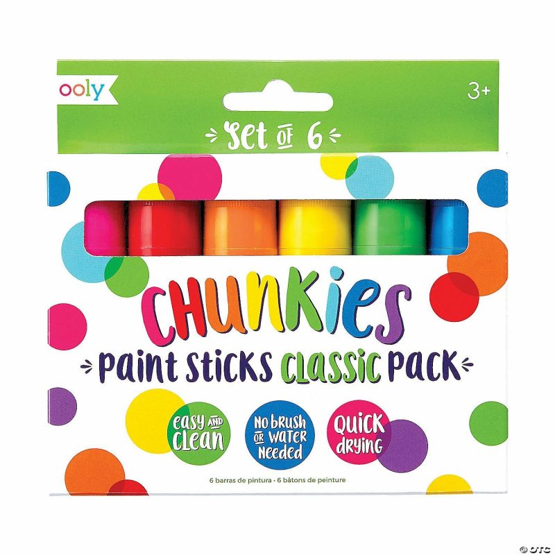 Art Supplies | Chunkies Paint Sticks Set Of 6 Art Supplies Art Supplies