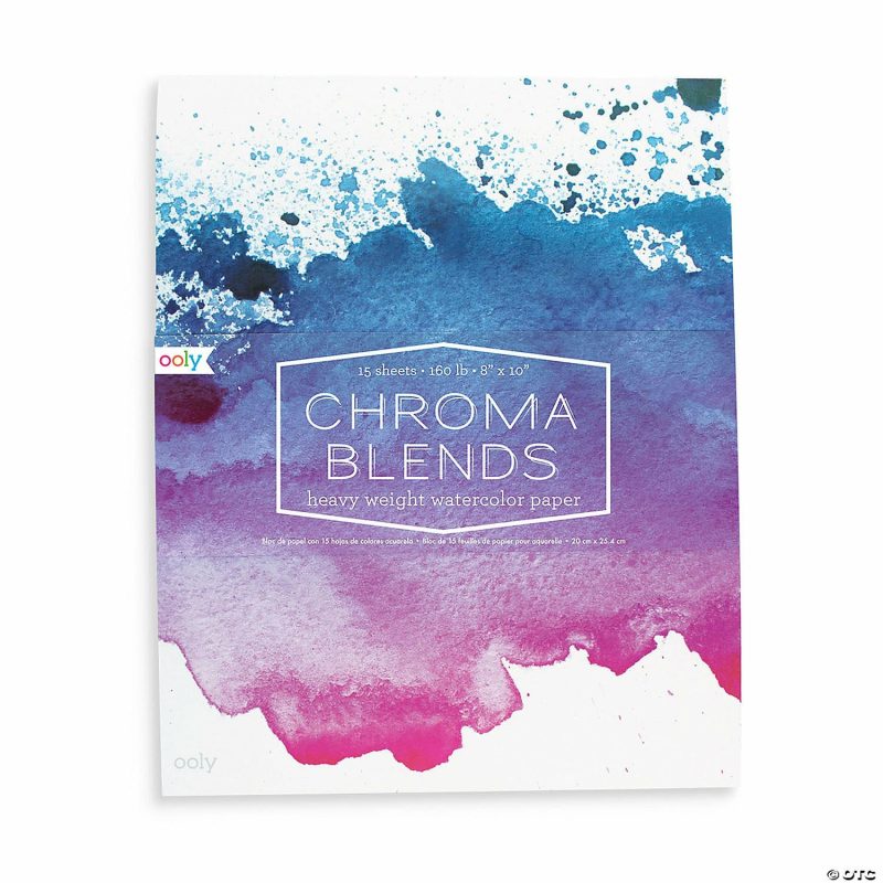 Art Supplies | Ooly Chroma Blends Watercolor Paper Art Supplies Art Supplies