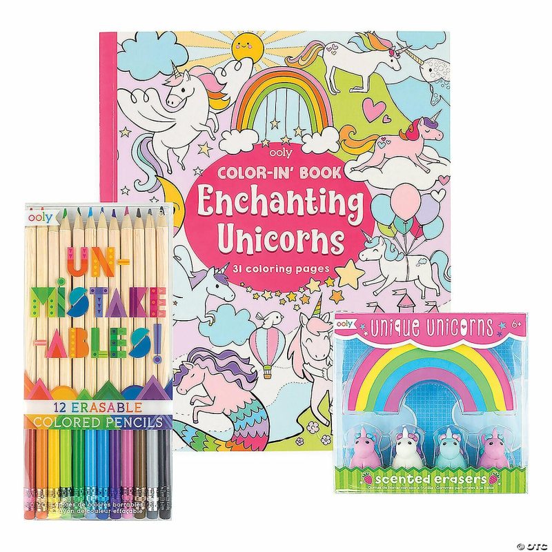 Art Supplies | Unique Unicorn Erasable Coloring Gift Pack Art Supplies Art Supplies