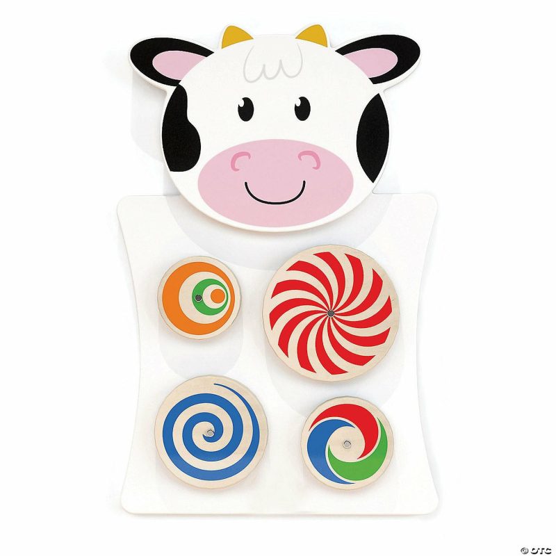 Baby Toys & Games | Learning Advantage Single Activity Wall Panel, Cow Baby Toys & Games Baby Toys & Games