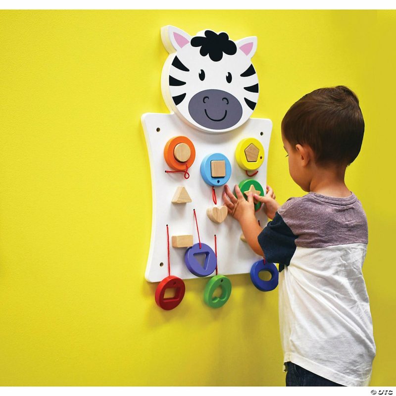 Baby Toys & Games | Learning Advantage Zebra Activity Wall Panel Baby Toys & Games Baby Toys & Games