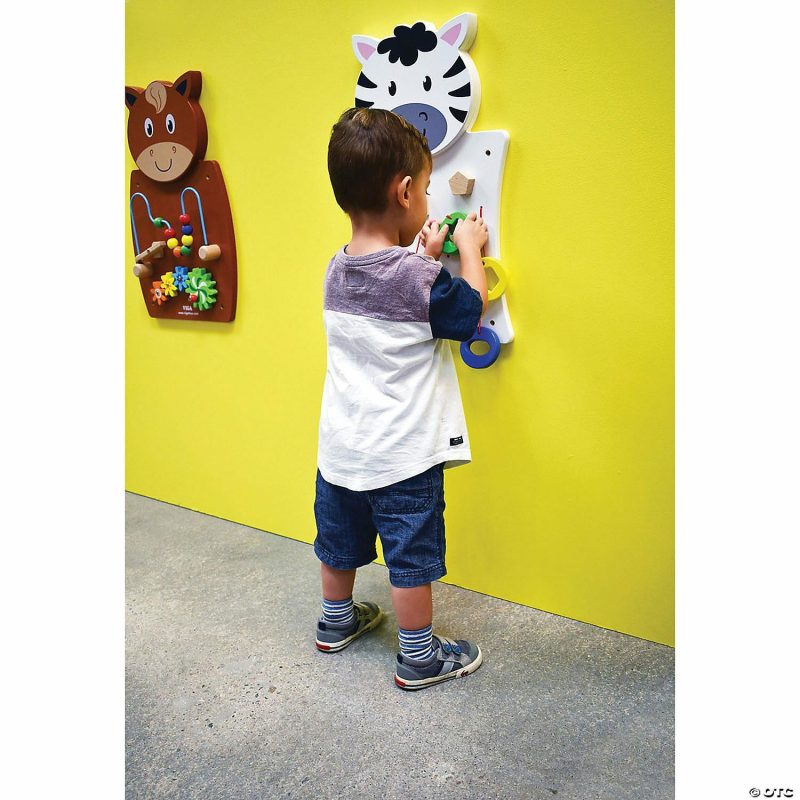 Baby Toys & Games | Learning Advantage Zebra Activity Wall Panel Baby Toys & Games Baby Toys & Games