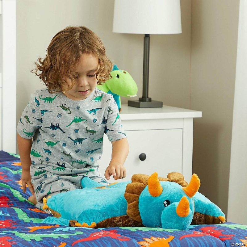 Bedding & Blankets | Pillow Pet – Blue Dinosaur Bedding & Blankets Bedding & Blankets