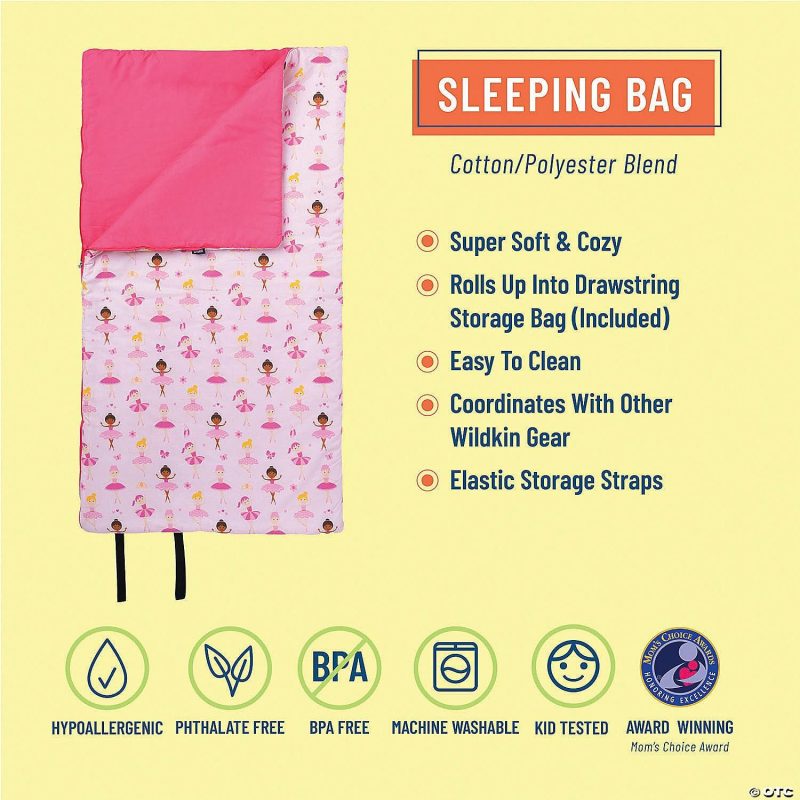 Bedding & Blankets | Wildkin Ballerina Original Sleeping Bag Bedding & Blankets Bedding & Blankets