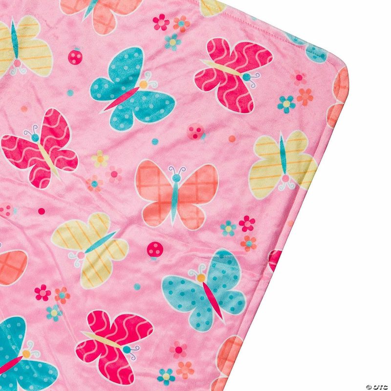 Bedding & Blankets | Wildkin Butterfly Garden Plush Baby Blanket Bedding & Blankets Bedding & Blankets