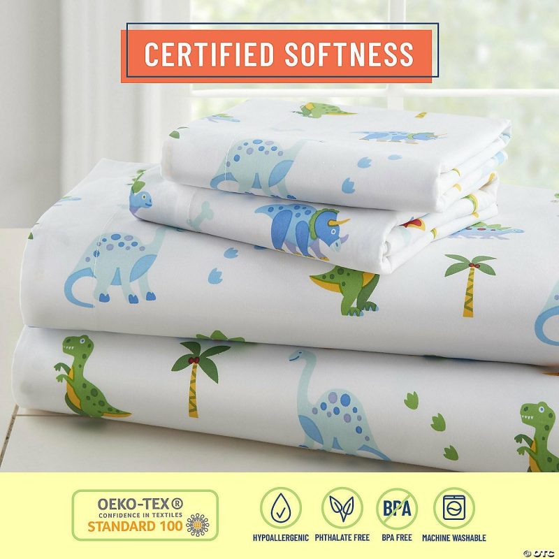 Bedding & Blankets | Wildkin Dinosaur Land 100% Cotton Fitted Crib Sheet Bedding & Blankets Bedding & Blankets