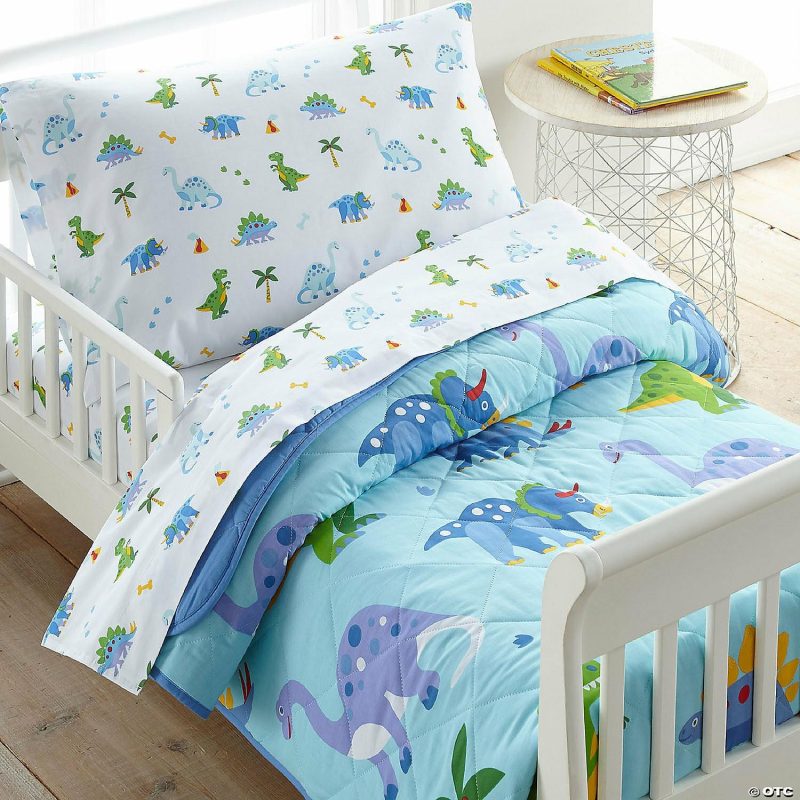 Bedding & Blankets | Wildkin Dinosaur Land 4 Pc Cotton Bed In A Bag – Toddler Bedding & Blankets Bedding & Blankets