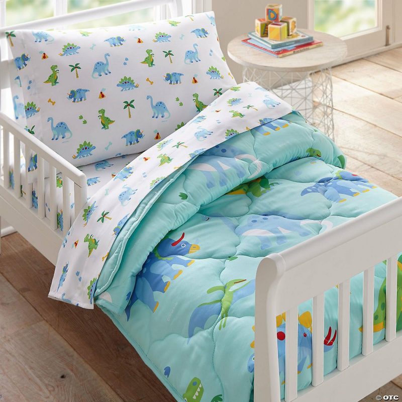 Bedding & Blankets | Wildkin Dinosaur Land 4 Pc Microfiber Bed In A Bag – Toddler Bedding & Blankets Bedding & Blankets