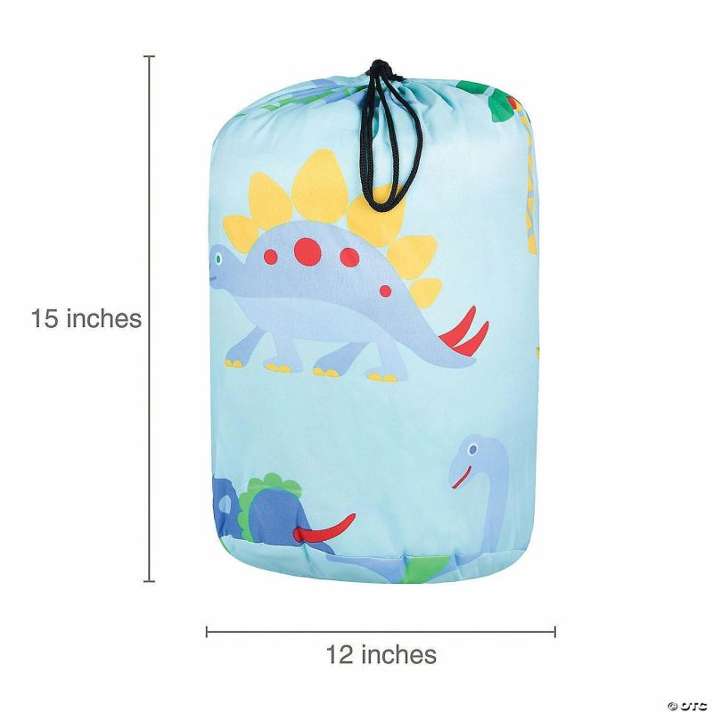 Bedding & Blankets | Wildkin Dinosaur Land Microfiber Sleeping Bag With Pillowcase Bedding & Blankets Bedding & Blankets