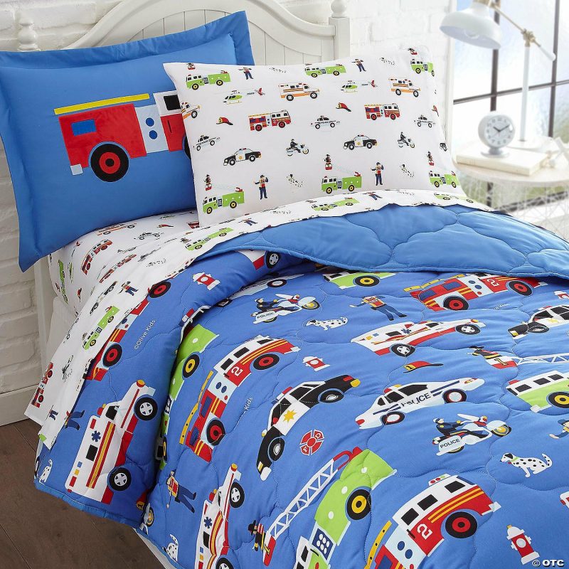 Bedding & Blankets | Wildkin Heroes Microfiber Sheet Set – Full Bedding & Blankets Bedding & Blankets