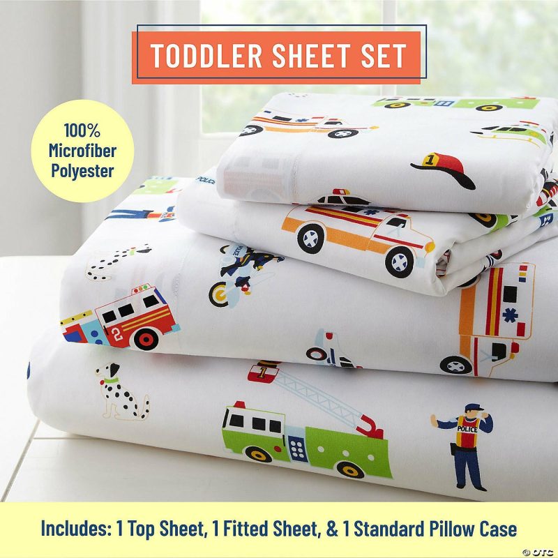 Bedding & Blankets | Wildkin Heroes Microfiber Sheet Set – Toddler Bedding & Blankets Bedding & Blankets