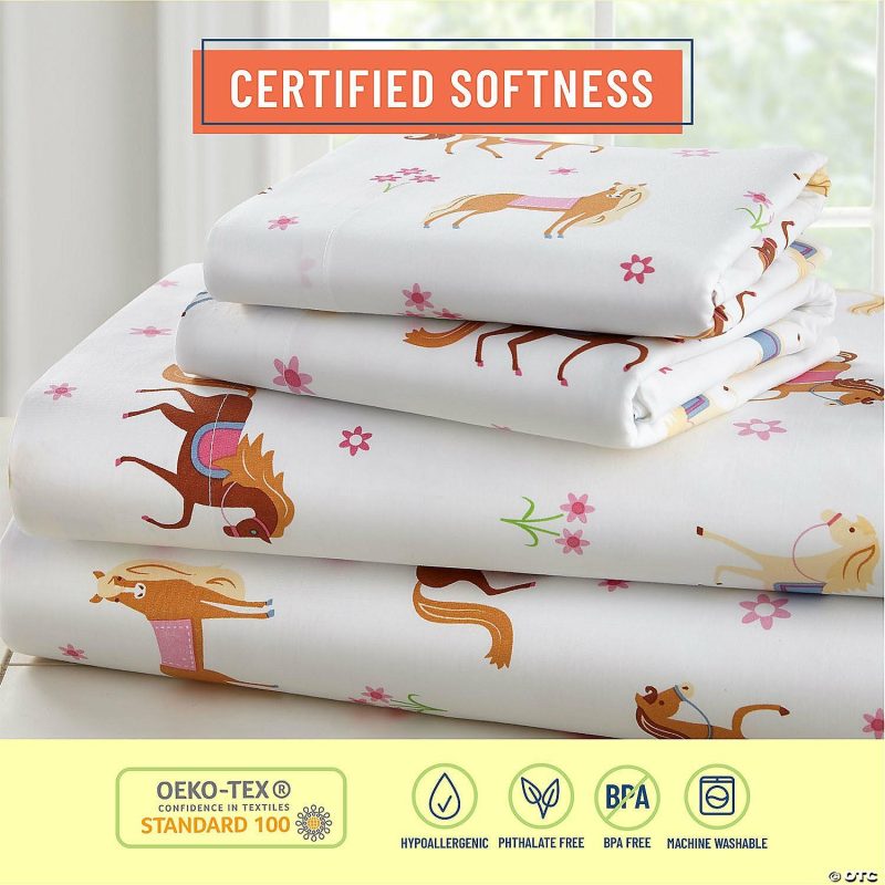 Bedding & Blankets | Wildkin Horses 4 Pc Cotton Bed In A Bag – Toddler Bedding & Blankets Bedding & Blankets