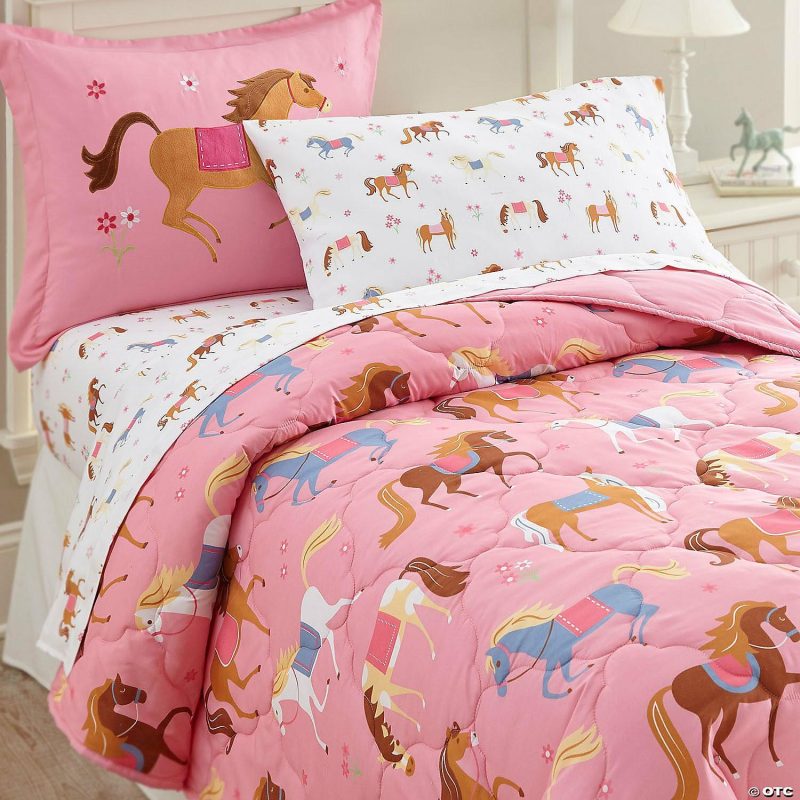 Bedding & Blankets | Wildkin Horses Microfiber Sheet Set – Full Bedding & Blankets Bedding & Blankets