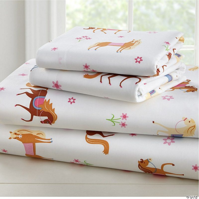 Bedding & Blankets | Wildkin Horses Super Soft 100% Cotton Sheet Set – Toddler Bedding & Blankets Bedding & Blankets