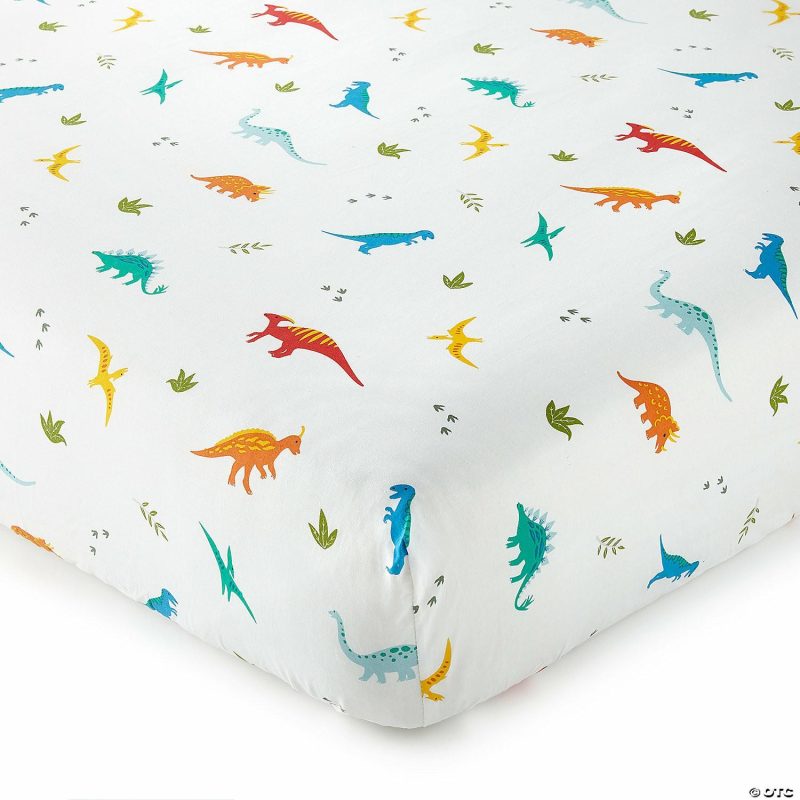 Bedding & Blankets | Wildkin Jurassic Dinosaurs 100% Cotton Fitted Crib Sheet Bedding & Blankets Bedding & Blankets