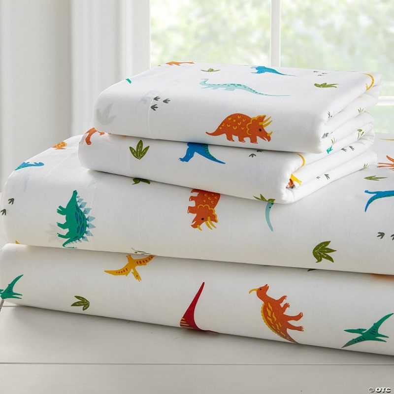 Bedding & Blankets | Wildkin Jurassic Dinosaurs 100% Cotton Flannel Sheet Set – Twin Bedding & Blankets Bedding & Blankets