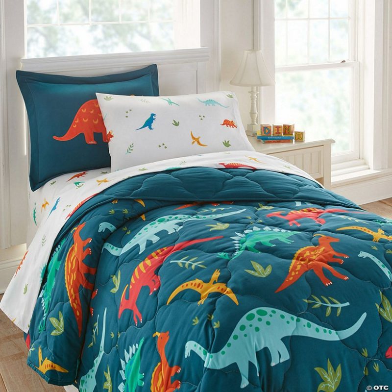 Bedding & Blankets | Wildkin Jurassic Dinosaurs 5 Pc Microfiber Bed In A Bag – Twin Bedding & Blankets Bedding & Blankets