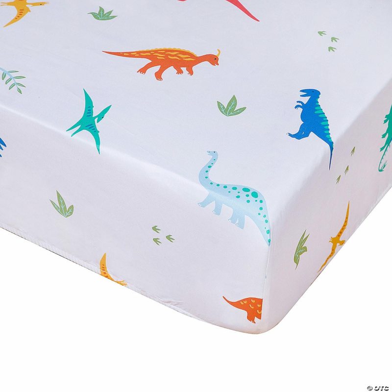 Bedding & Blankets | Wildkin Jurassic Dinosaurs Microfiber Fitted Crib Sheet Bedding & Blankets Bedding & Blankets