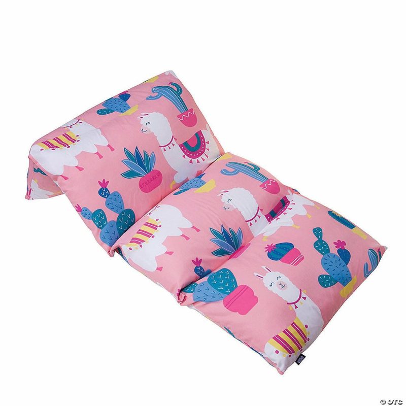 Bedding & Blankets | Wildkin Llamas And Cactus Pink Pillow Lounger Bedding & Blankets Bedding & Blankets