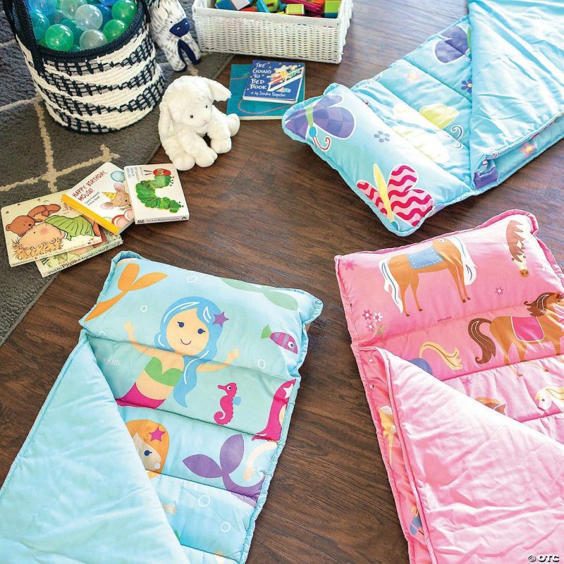 Bedding & Blankets | Wildkin: Mermaids Microfiber Nap Mat Bedding & Blankets Bedding & Blankets