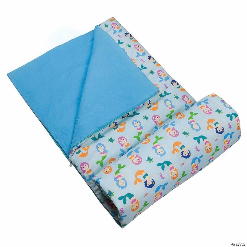 Bedding & Blankets | Wildkin Mermaids Original Sleeping Bag Bedding & Blankets Bedding & Blankets