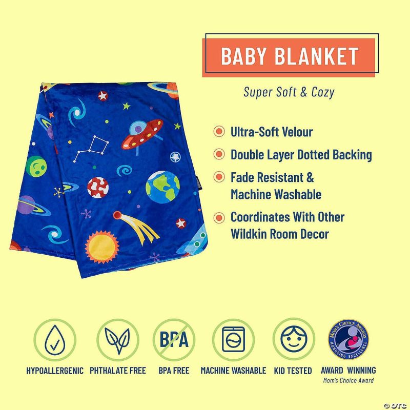 Bedding & Blankets | Wildkin Out Of This World Plush Baby Blanket Bedding & Blankets Bedding & Blankets