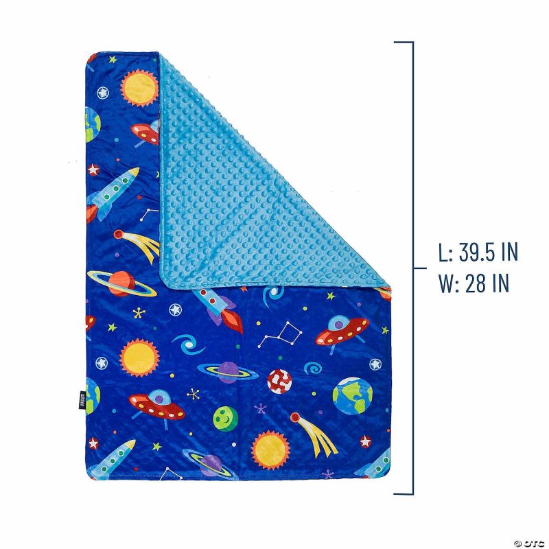 Bedding & Blankets | Wildkin Out Of This World Plush Baby Blanket Bedding & Blankets Bedding & Blankets