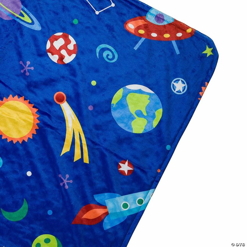 Bedding & Blankets | Wildkin Out Of This World Plush Baby Blanket Bedding & Blankets Bedding & Blankets