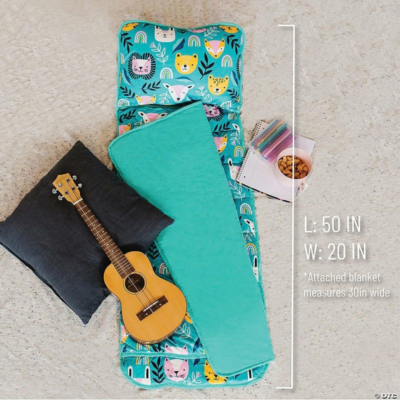 Bedding & Blankets | Wildkin – Party Animal Plush Nap Mat Bedding & Blankets Bedding & Blankets