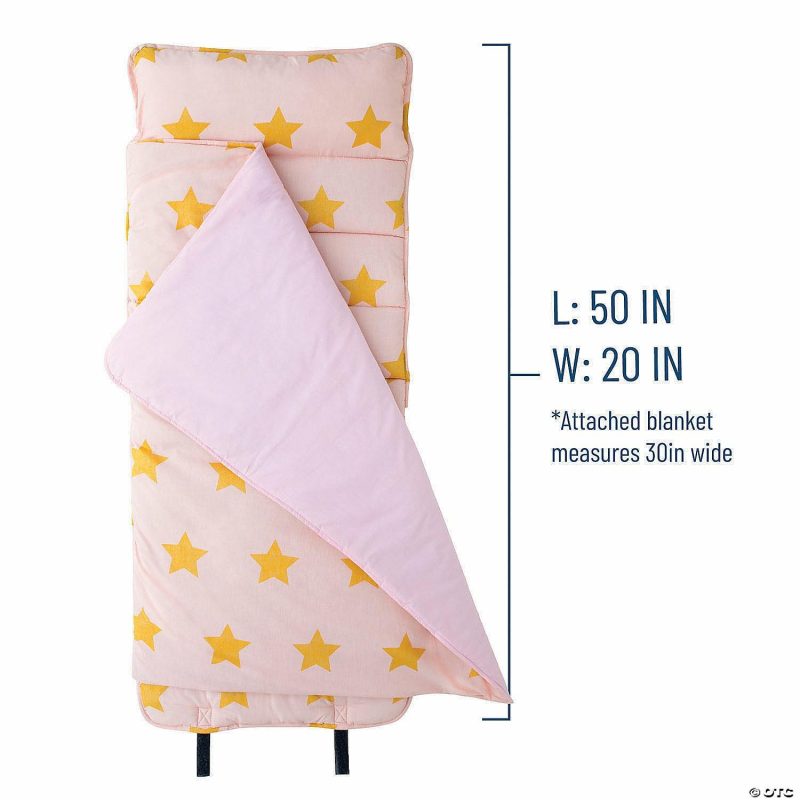 Bedding & Blankets | Wildkin: Pink And Gold Stars Original Nap Mat Bedding & Blankets Bedding & Blankets