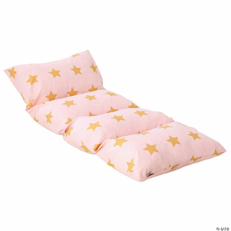 Bedding & Blankets | Wildkin: Pink And Gold Stars Pillow Lounger Bedding & Blankets Bedding & Blankets