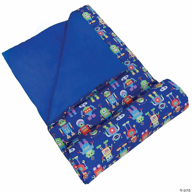 Bedding & Blankets | Wildkin Robots Original Sleeping Bag Bedding & Blankets Bedding & Blankets