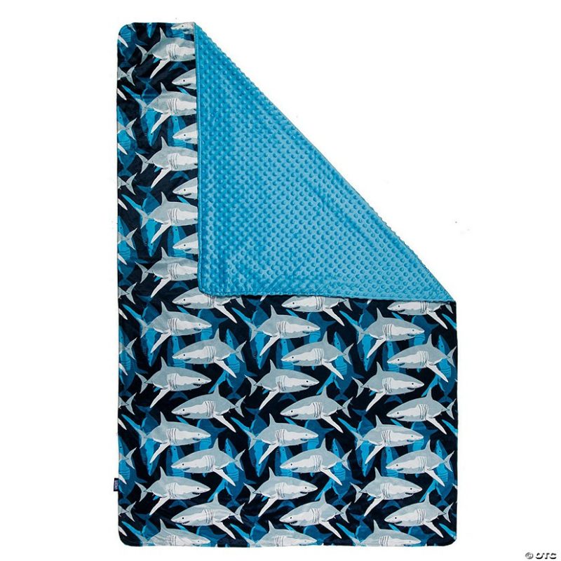 Bedding & Blankets | Wildkin Sharks Plush Throw Blanket Bedding & Blankets Bedding & Blankets