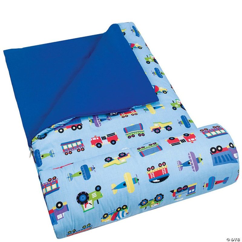 Bedding & Blankets | Wildkin Trains, Planes And Trucks Original Sleeping Bag Bedding & Blankets Bedding & Blankets