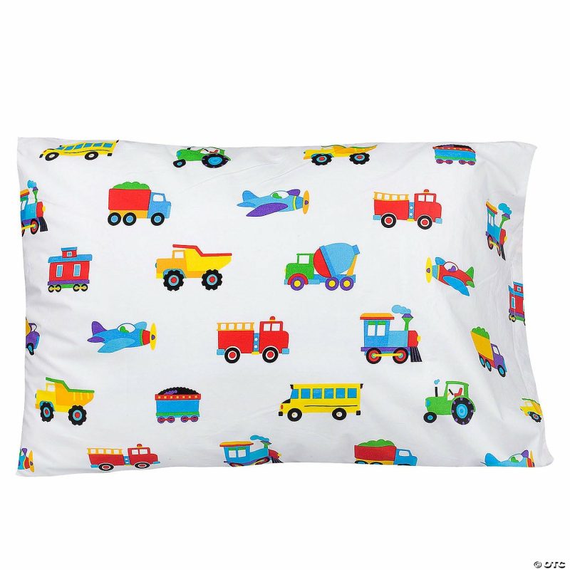 Bedding & Blankets | Wildkin Trains, Planes & Trucks 100% Cotton Sheet Set – Twin Bedding & Blankets Bedding & Blankets