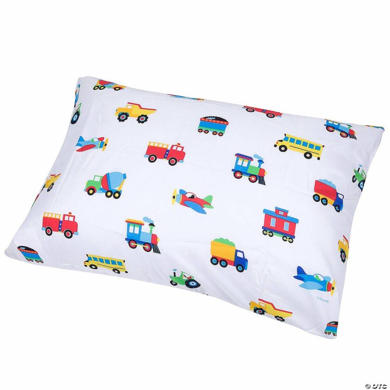 Bedding & Blankets | Wildkin Trains, Planes & Trucks 7 Pc Microfiber Bed In A Bag – Full Bedding & Blankets Bedding & Blankets