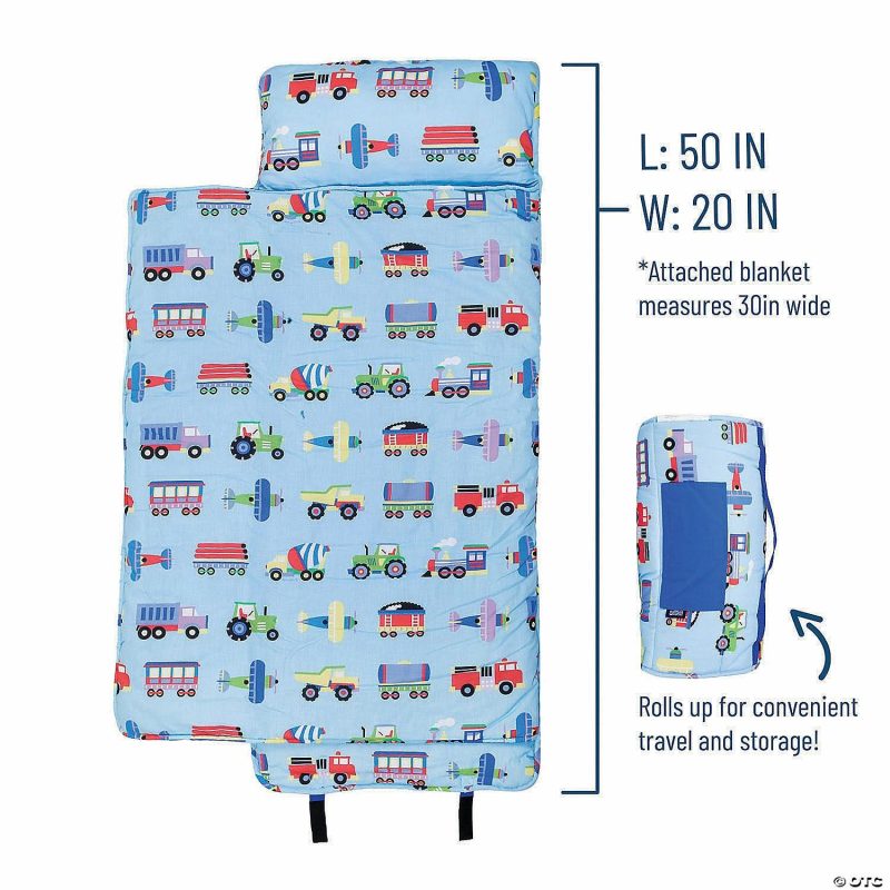 Bedding & Blankets | Wildkin: Trains, Planes & Trucks Original Nap Mat Bedding & Blankets Bedding & Blankets