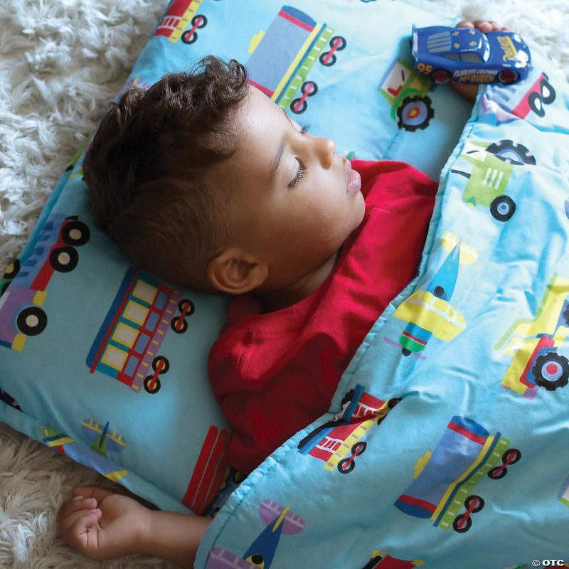 Bedding & Blankets | Wildkin: Trains, Planes & Trucks Original Nap Mat Bedding & Blankets Bedding & Blankets