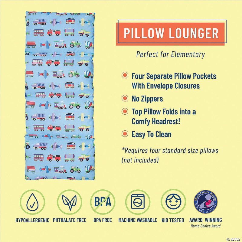 Bedding & Blankets | Wildkin Trains, Planes & Trucks Pillow Lounger Bedding & Blankets Bedding & Blankets