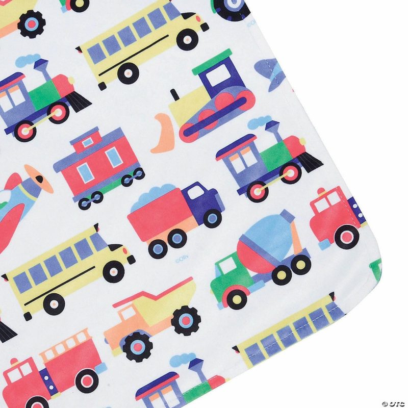 Bedding & Blankets | Wildkin Trains, Planes & Trucks Plush Blanket Bedding & Blankets Bedding & Blankets