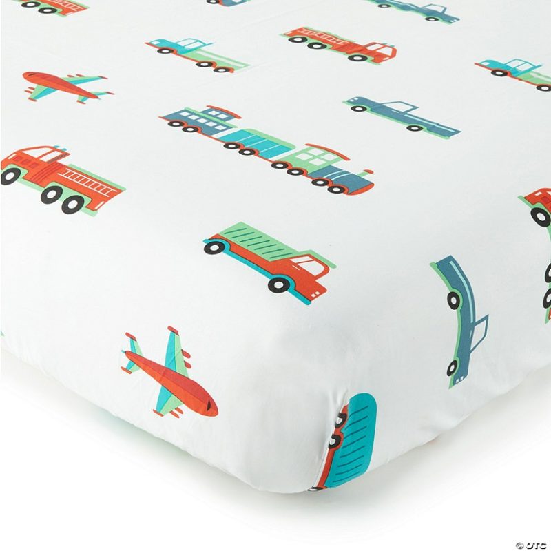 Bedding & Blankets | Wildkin Transportation 100% Cotton Fitted Crib Sheet Bedding & Blankets Bedding & Blankets