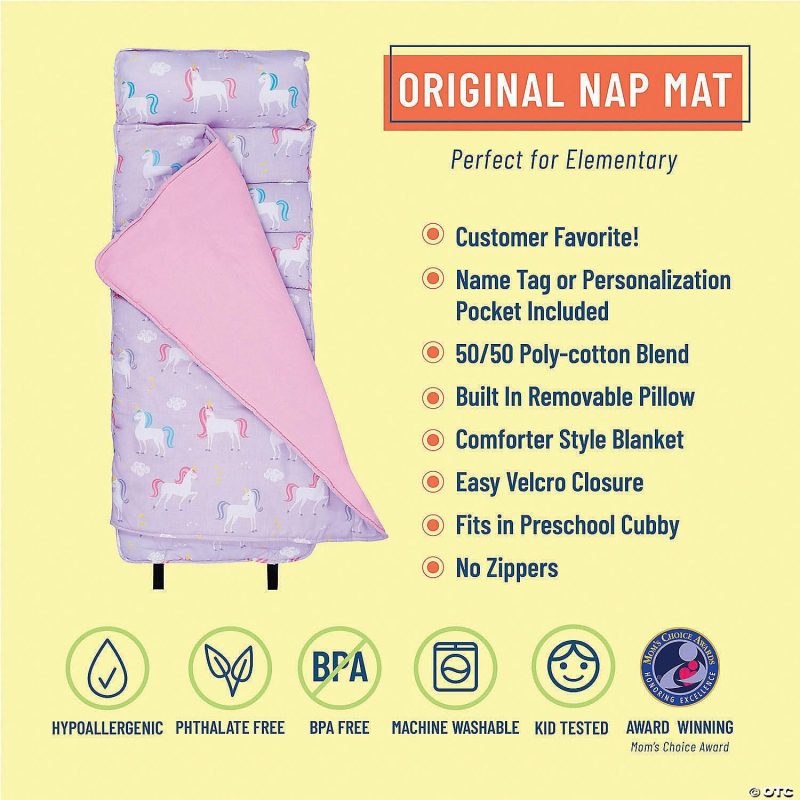 Bedding & Blankets | Wildkin – Unicorn Original Nap Mat Bedding & Blankets Bedding & Blankets