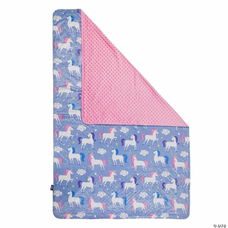 Bedding & Blankets | Wildkin Unicorn Plush Throw Blanket Bedding & Blankets Bedding & Blankets