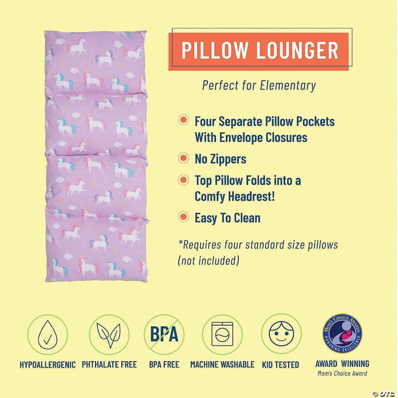 Bedding & Blankets | Wildkin: Unicorns Pillow Lounger Bedding & Blankets Bedding & Blankets