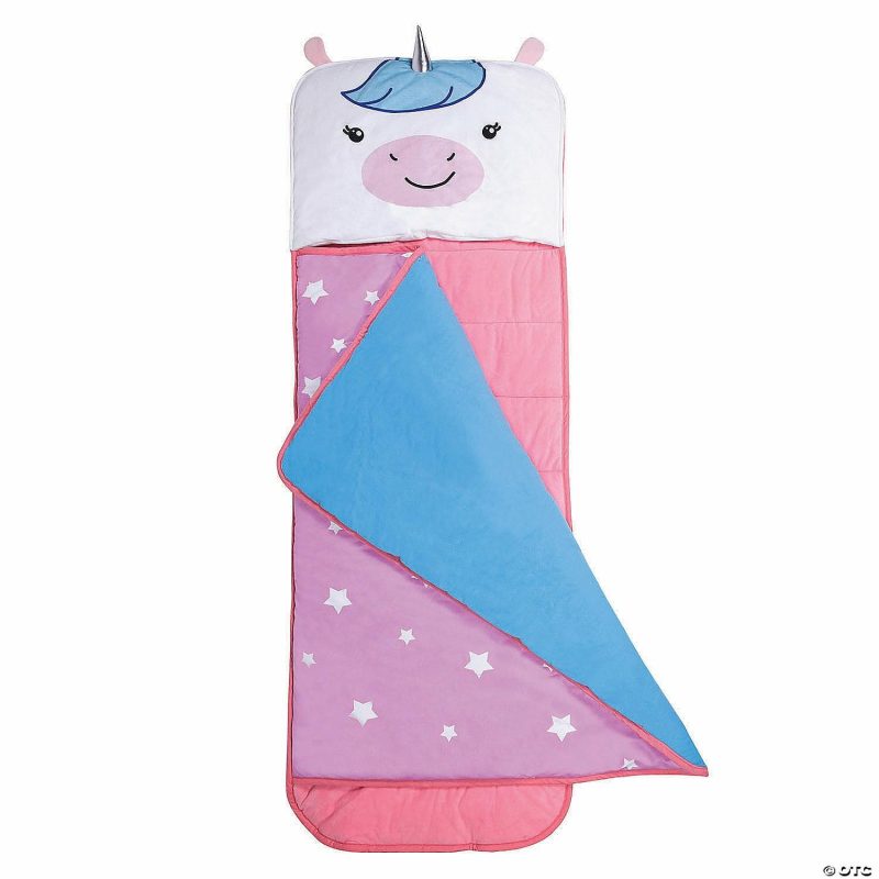 Bedding & Blankets | Wildkin – Wild Bunch Unicorn Plush Nap Mat Bedding & Blankets Bedding & Blankets