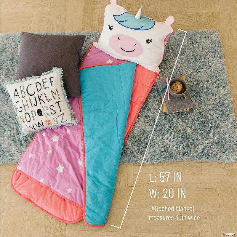 Bedding & Blankets | Wildkin – Wild Bunch Unicorn Plush Nap Mat Bedding & Blankets Bedding & Blankets